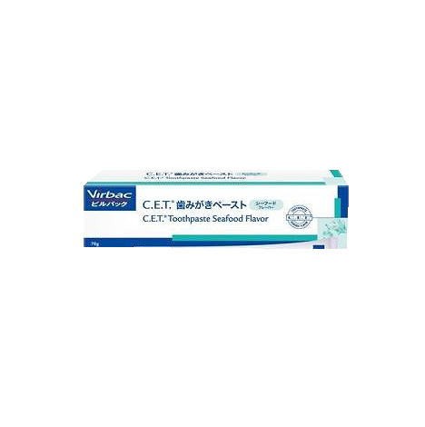 他サイト： C.E.T.歯磨キペースト 犬猫用 シーフードフレーバー 70gの商品画像