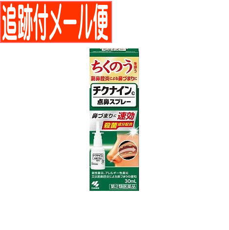 他サイト： 【メール便送料無料】【第2類医薬品】チクナインC 点鼻スプレー 30mlの商品画像