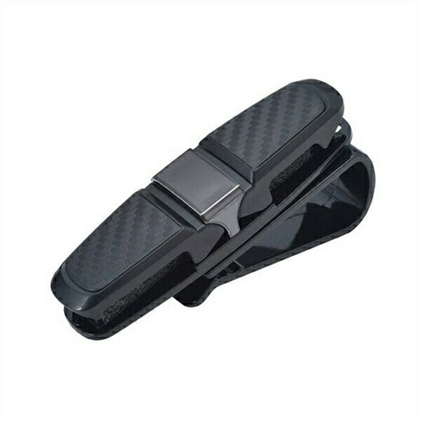 他サイト： 車用 サングラスホルダー ツイン W862 4905339108624 カーボン調デザインのサングラスホルダー tso-1086の商品画像