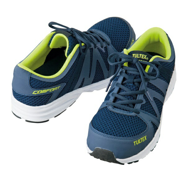 他サイト： AITOZ(アイトス):TULTEX セーフティシューズ ネイビー 25cm 51649 安全靴 作業靴 安全スニーカー 作業スの商品画像