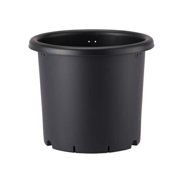 他サイト： アップルウェアー:菊鉢7号  ブラック 4905980972087 プラ鉢 菊 の商品画像