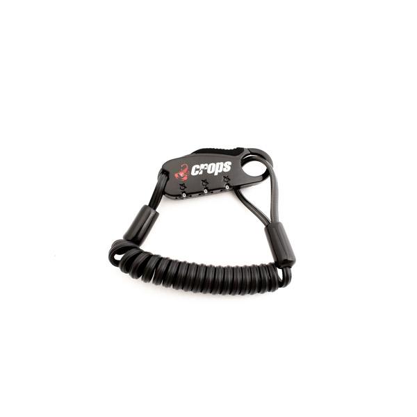 他サイト： CROPS(クロップス):形状記憶コイルケーブルロック Q-BIRO MINI ブラック SPD04-BR90 (fc2022oの商品画像