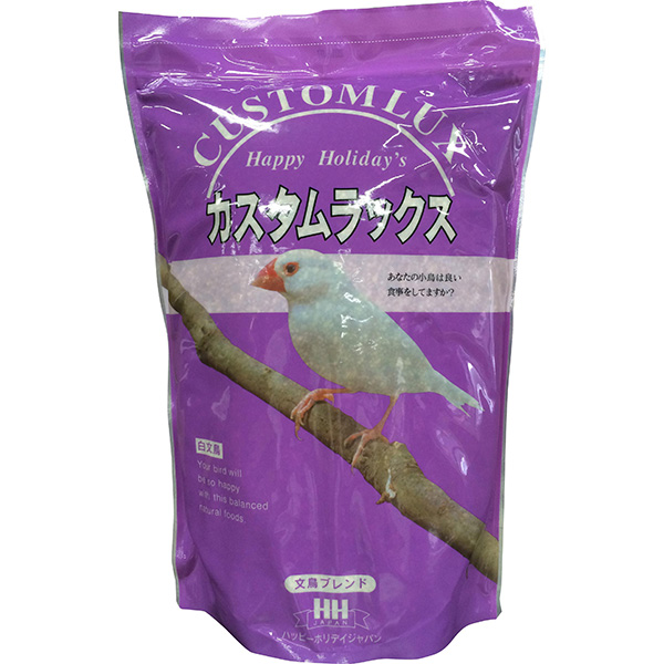 他サイト： ピーツー・アンド・アソシエイツ:ハッピーホリデイ カスタムラックス 文鳥 2.5L 4904769504105 の商品画像