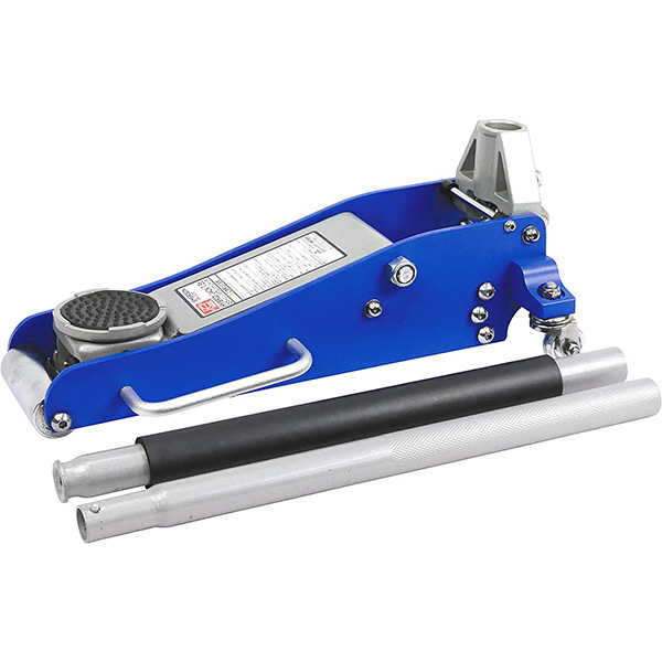 他サイト： エマーソン:ハイブリッドジャッキ 1.5t ブルー EM203B くるま 自動車 車 じゃっき りふと 冬タイヤ タイヤ交換 スの商品画像