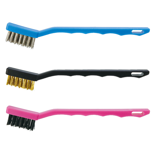 他サイト： ENGINEER(エンジニア):ワイヤーブラシ 3本セット TZ-12 錆 サビ さび 汚れ 落とし ネジザウルス リキッド ナの商品画像