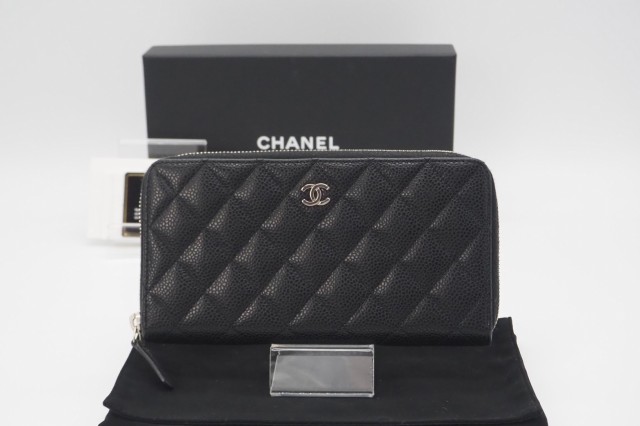 いただきあ CHANEL シャネルキャビアスキンマトラッセA50097ラウンド