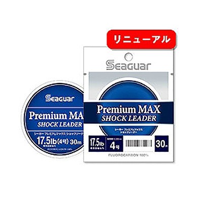 他サイト： (4562398222496)クレハ シーガー プレミアムマックスショックリーダー 30m 1.75号 8.5lb [フロロカーの商品画像