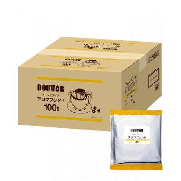 他サイト： ドトールコーヒー ドリップパック アロマブレンド 7g×100P 100杯分 [大容量/個包装] ドリップバッグ コーヒー 珈琲の商品画像