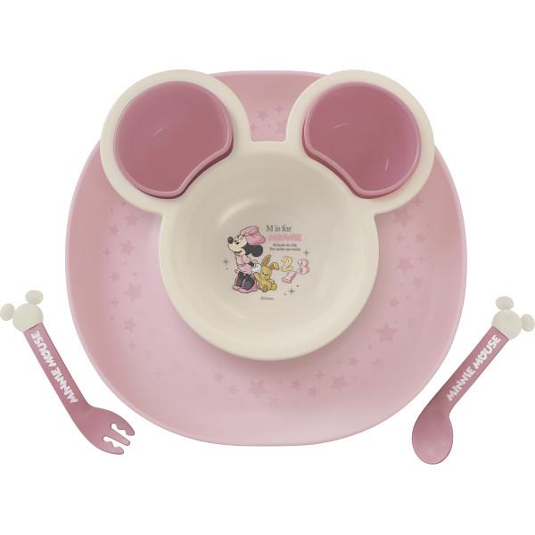 他サイト： 食べこぼしキャッチプレート ミニー×ピンク 306439 【_の商品画像