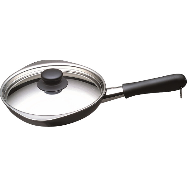 他サイト： 柳宗理 マグマプレートフライパン 18cm 蓋付 60002 【_の商品画像