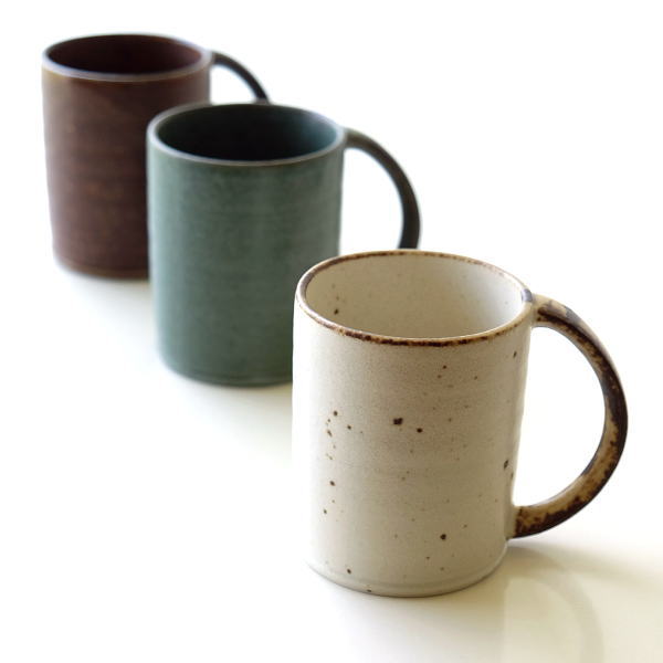 マグカップ おしゃれ 陶器 日本製 美濃焼 和モダン 焼き物 シンプルストレートマグ 3カラーの通販はau Pay マーケット ギギliving