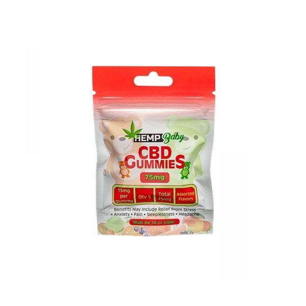 Cbd グミhempbaby ヘンプベイビー 5粒入り 75mg Cbn15mg 1粒 Cbd15mg Cbn3mg Oil 高濃度 睡眠 リラックス ヘンプベビーオイルの通販はau Pay マーケット Cbd 通販 Leep