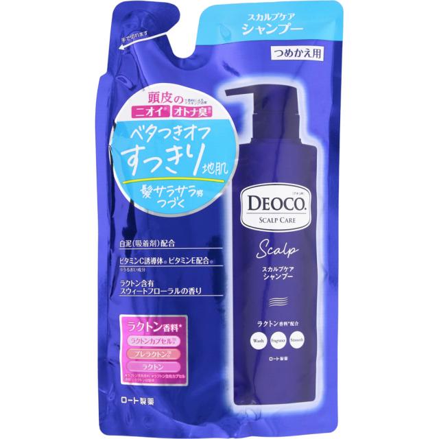他サイト： DEOCO(デオコ) スカルプケア シャンプー つめかえ用 370ml(4987241193950)【メール便発送】の商品画像
