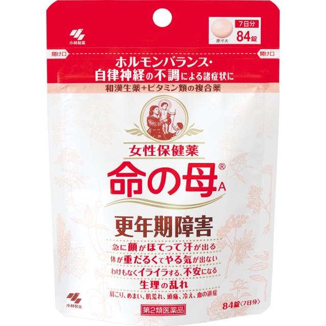 他サイト： 【第2類医薬品】小林製薬 女性保健薬 命の母A 84錠 (4987072020029)【メール便発送】の商品画像