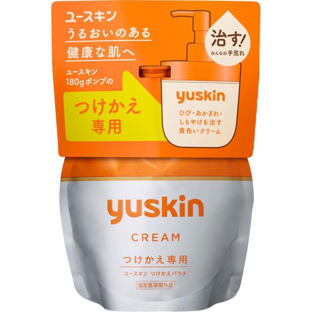 他サイト： 【指定医薬部外品】ユースキン製薬 ユースキン つけかえパウチ 180g (4987353190618)【定形外郵便発送】の商品画像