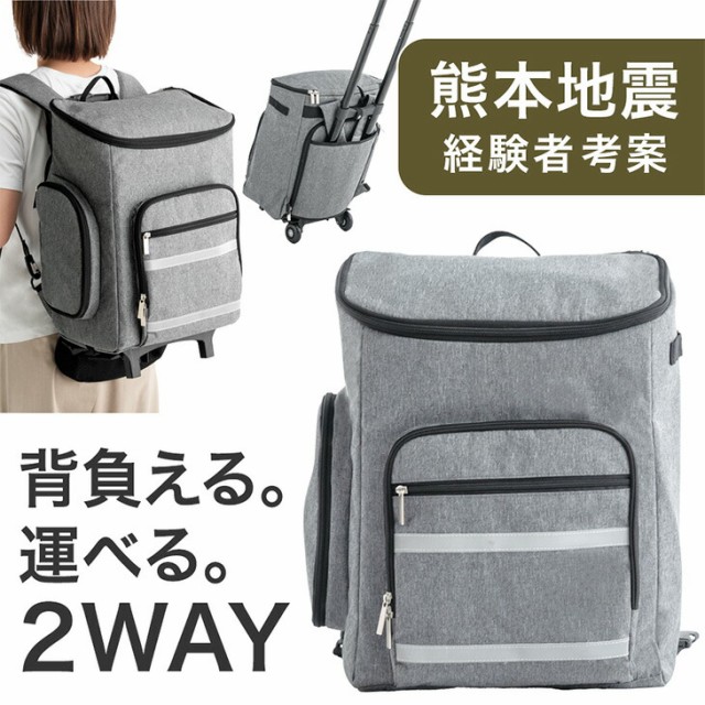 防災リュックセット BRS-33 33点セット グレー （アイリス