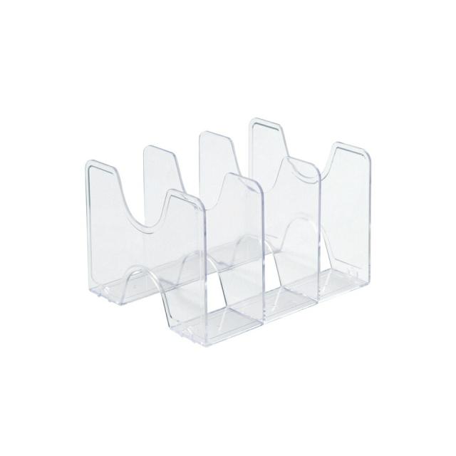 他サイト： ナカバヤシ(株)  ブックスタンドCRN FB−E9−CRN クリアの商品画像