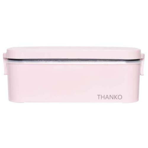 他サイト：  THANKO 炊飯器 小型 一人用 おひとりさま用超高速弁当箱炊飯器 さくら色 (約)幅240×奥行き100×高さ80mmの商品画像