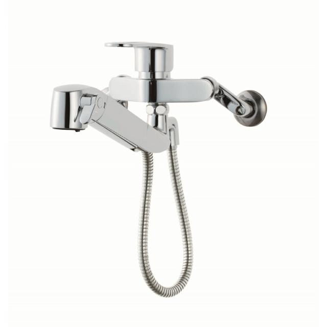 他サイト： LIXIL  INAX キッチン用ハンドシャワー付き浄水器内蔵シングルレバー混合水栓 RJF-865Y の商品画像