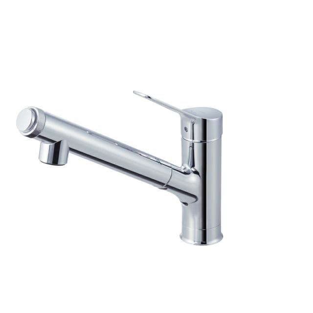 他サイト： LIXIL  INAX キッチン用ハンドシャワー付き浄水器内蔵シングルレバー混合水栓 RJF-971Y の商品画像