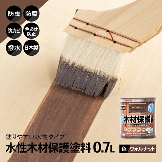 他サイト： 水性木材保護塗料 0.7L ウォルナット  コーナンオリジナル PROACTの商品画像