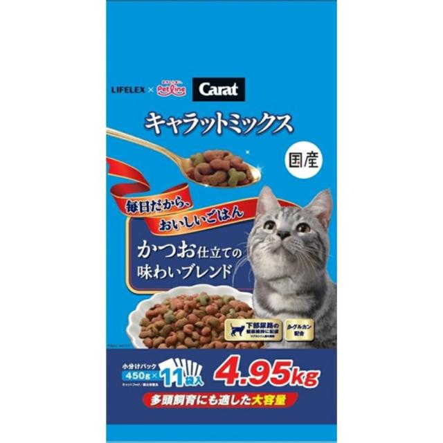 他サイト： キャラットミックス かつお仕立て 4.95kg コーナンオリジナル の商品画像