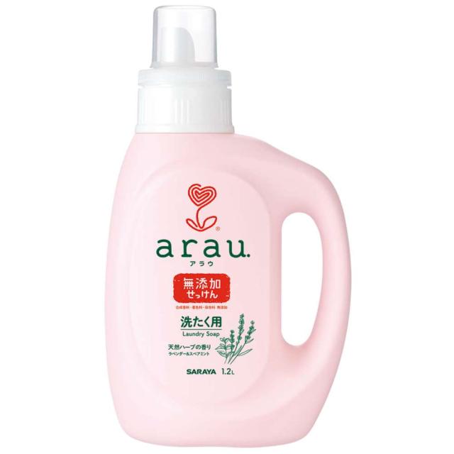 他サイト： サラヤ Nアラウ洗濯せっけん 本体1.2L の商品画像