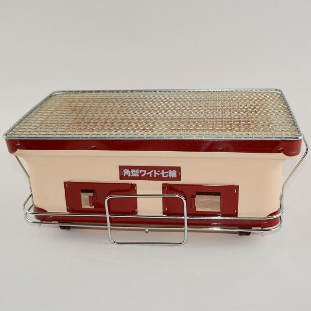 他サイト： 七輪角型ワイド SP23−4612※商品の特性上、細かなヒビ、欠けが存在しますが使用上問題ございません コーナンオリジナル の商品画像