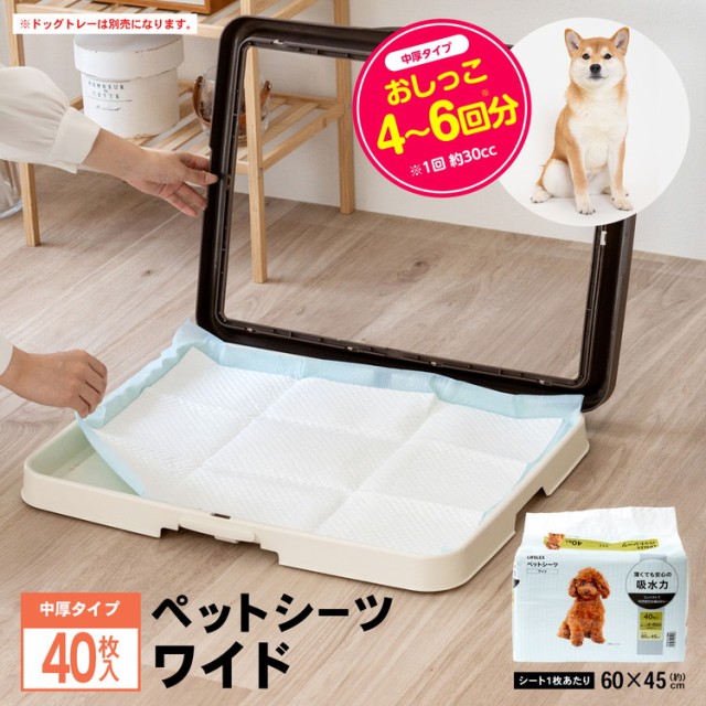 他サイト： ペットシーツ ワイド  40枚 コーナンオリジナル の商品画像