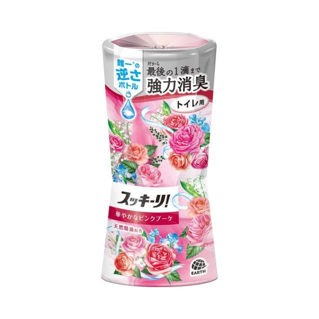 他サイト： アース製薬 スッキーリ!トイレ用 ピンクブーケの香り 400mlの商品画像