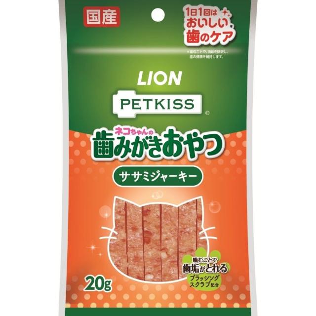 他サイト： ライオン商事  PETKISS FOR CAT オーラルケア ササミジャーキーの商品画像