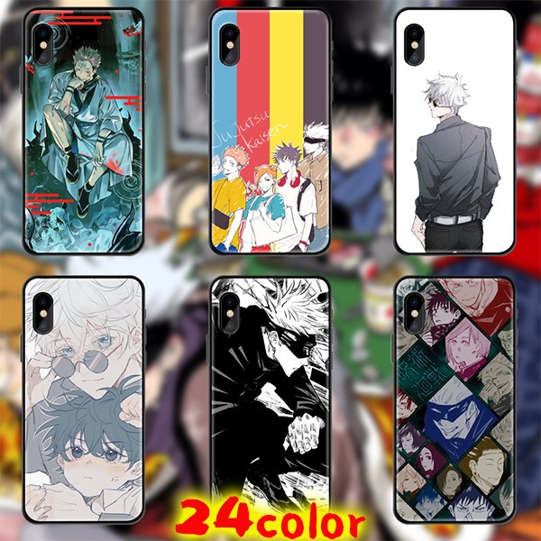 呪術廻戦 スマホケース キャラクターiphone12 11 Iphone6 7 8plus X Xr Xrmax シリコン硬化ガラス アニメ 漫画 コスチューム コスプレの通販はau Pay マーケット エミル 商品ロットナンバー