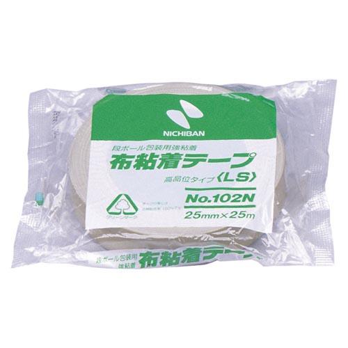 他サイト： ニチバン 布テープ102N-25 黄土 25X25(102N7-25 オウド)の商品画像