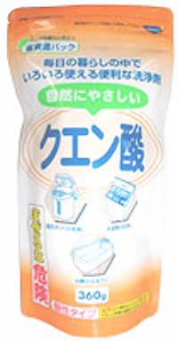 他サイト： マルフククレンザー製造 マルフク 自然にやさしいクエン酸 360gの商品画像