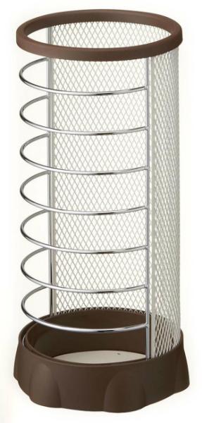 他サイト： 山崎実業 かさ立てXチェンジ丸型 MR-BR US-XR-MR-BRの商品画像