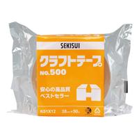 他サイト： 積水化学工業 クラフトテープ 38mmx50m (K51X12)の商品画像