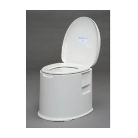 他サイト： IRISOHYAMA アイリスオーヤマ ポータブルトイレ ホワイト TP-420Vの商品画像