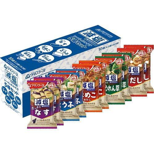 他サイト： アマノフーズ 減塩いつものおみそ汁 5種セット 1箱(10食)の商品画像