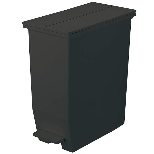 他サイト： RISU リス リス フタ付きゴミ箱 ソロウ ペダルオープンツイン 35L ブラック 日本製 177456の商品画像