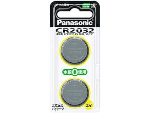 他サイト： PANASONIC パナソニック パナソニック コイン型リチウム電池 CR2032 2個入の商品画像