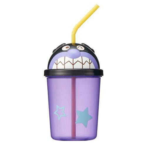 他サイト： レック(LEC) アンパンマン ダイカット ストローカップ 300ml (ばいきんまん)の商品画像