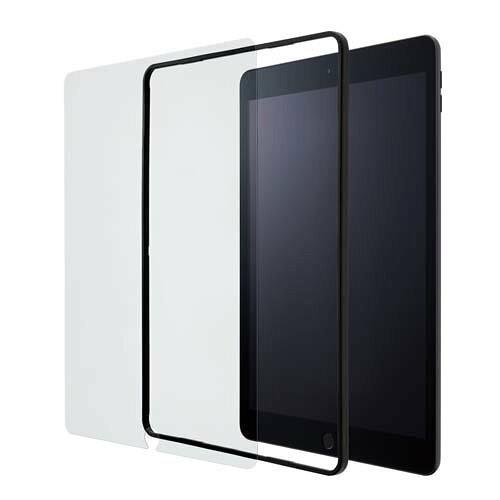 他サイト： ELECOM エレコム エレコム 液晶保護 ガラスフィルム ガイドフレーム付 iPad 10.2インチ (2020年 第8世代/の商品画像