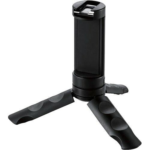 他サイト： ELECOM エレコム スマートフォン用三脚/自撮り棒/2way/コンパクト/ブラック(P-STSRSSBK)の商品画像