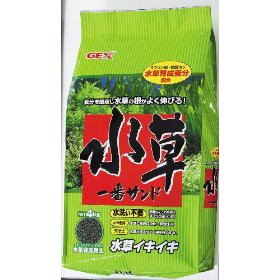 他サイト： GEX(ジェックス) 水草一番サンド 4kg 【ソイル/底砂・砂利】の商品画像