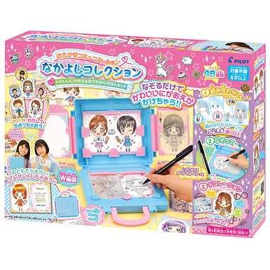 他サイト： パイロットコーポレーション ナカヨシコレクション カワイイニガオエ&オテガミ キホンセットの商品画像