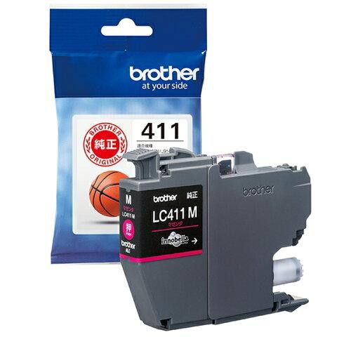 他サイト： BROTHER ブラザー 【ブラザー純正】インクカートリッジマゼンタ LC411M 対応型番:DCP-J926N、MFC-J90の商品画像