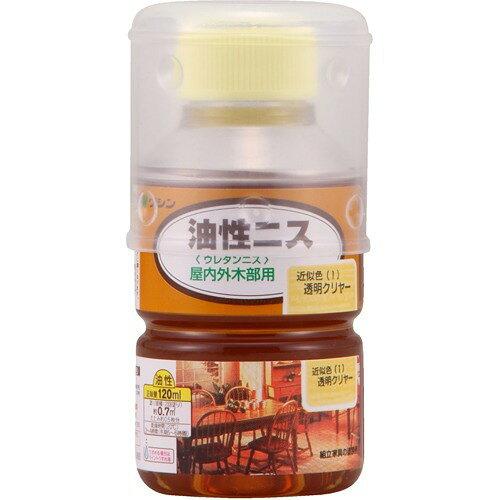 他サイト： 和信ペイント 和信 #900111 油性ニス クリヤー 120ml #900111の商品画像