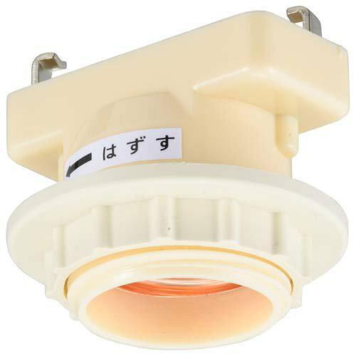 他サイト： OHM オーム電機 角型引掛ランプソケット(照明用/口金E26用/100Wまで) HS-LH26の商品画像