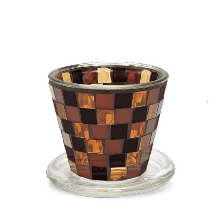 他サイト： キシマ Kishima モザイク プラントポット 植木鉢 おしゃれ 3号サイズ KH-61233 ブラウンの商品画像