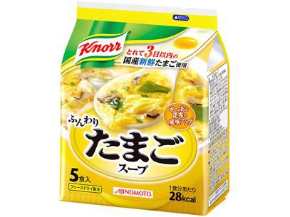 他サイト： 味の素 クノール ふんわりたまごスープ 5食入【単品】の商品画像